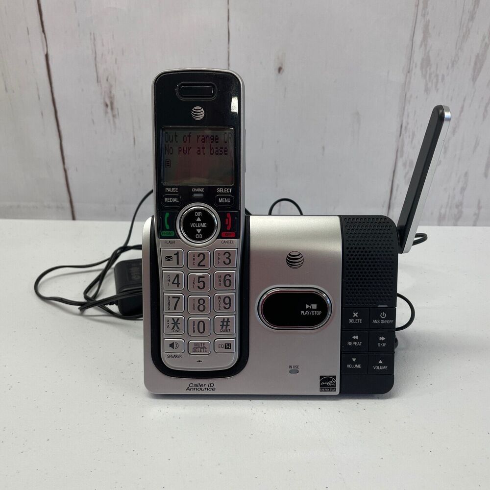 AT&T Main Base Unit Answering Machine w/Handset Stand Alone or Replace CL82314